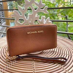 Michael Kors Brown Leather Wallet